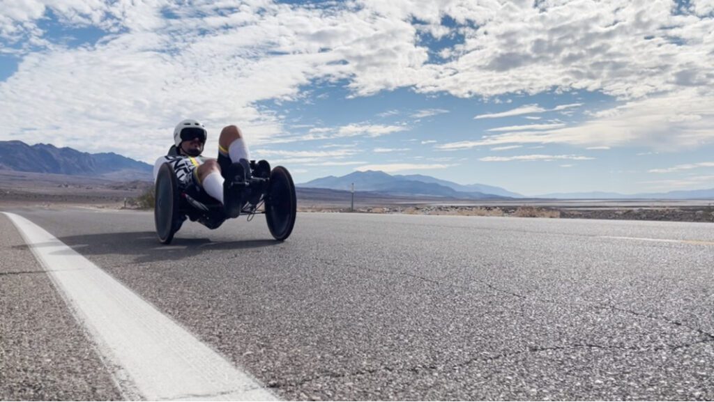 Marine Veteran Overcomes Paralysis To Break Racing Records In Death