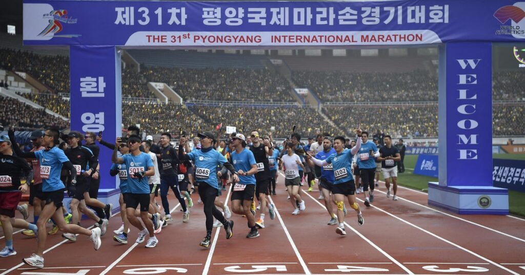 North Korea Hosts First Pyongyang International Marathon Since Pandemic Border