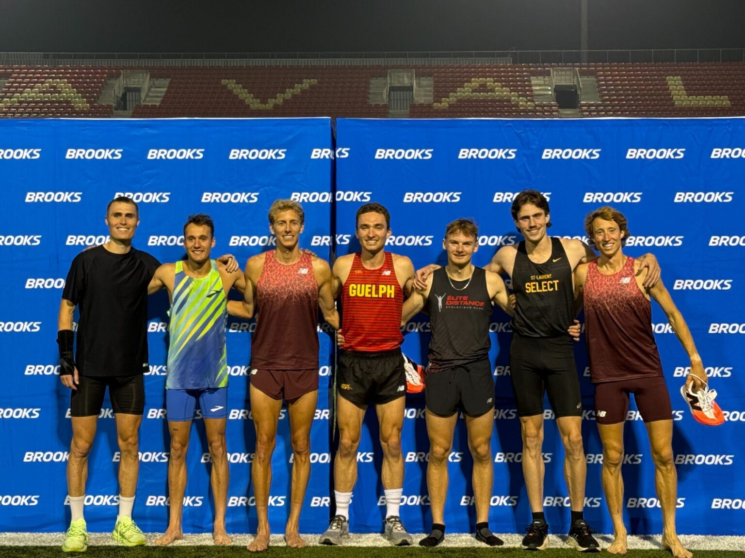 Nine canadians break four minute mile at inaugural la classique de