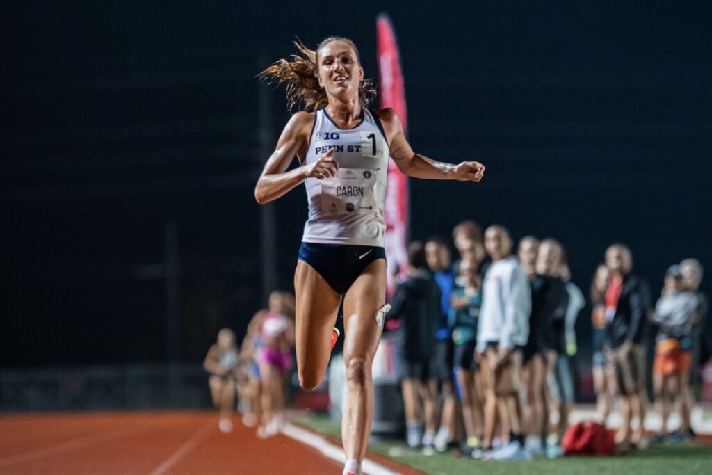 Florence caron signs nil deal with hoka after impressive year