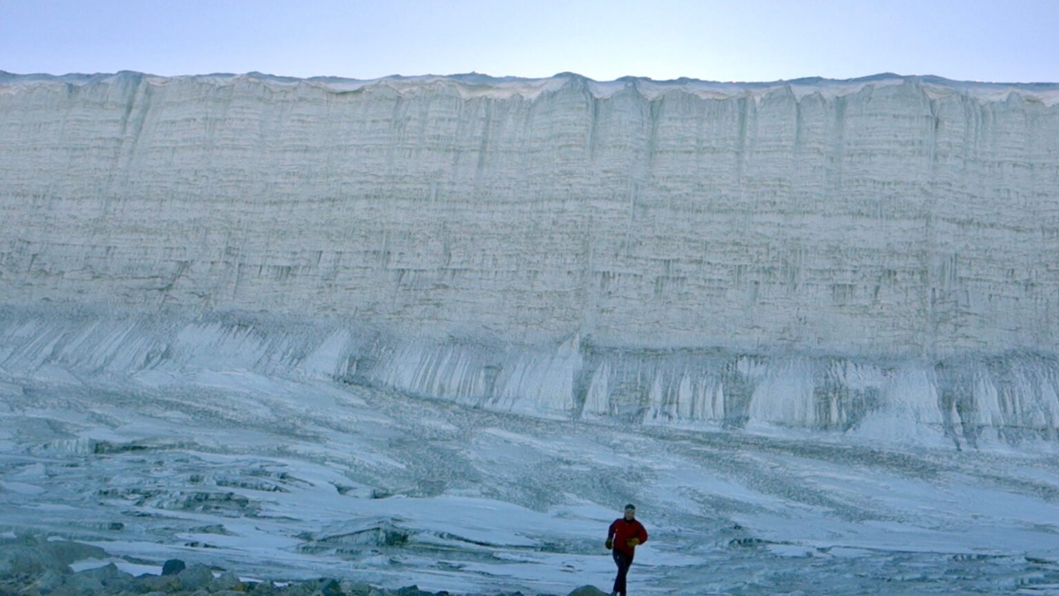 Training for an ironman in the isolation of antarctica: sarah