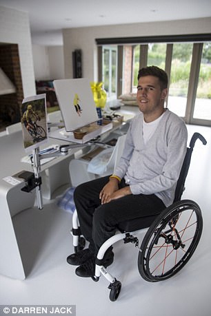 Paralyzed Rugby Star Defies Odds with Epic Marathon Challenge in England Paralyzed rugby star defies odds with epic marathon challenge in