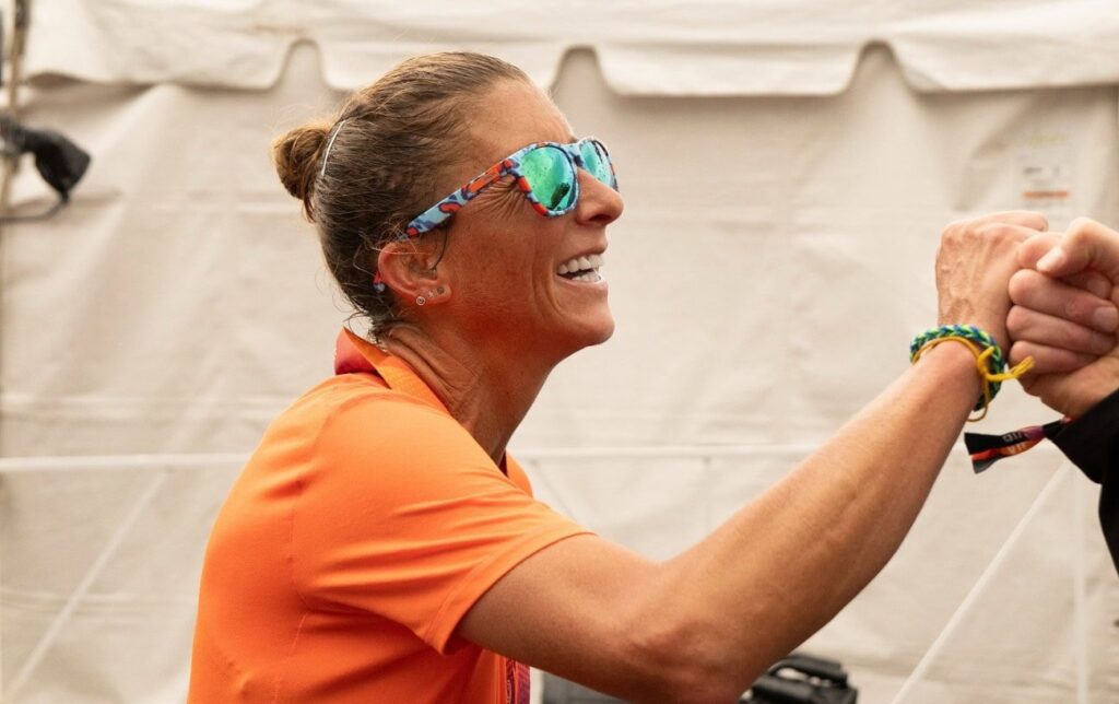 Courtney dauwalter cuts eleven minutes from her marathon best at