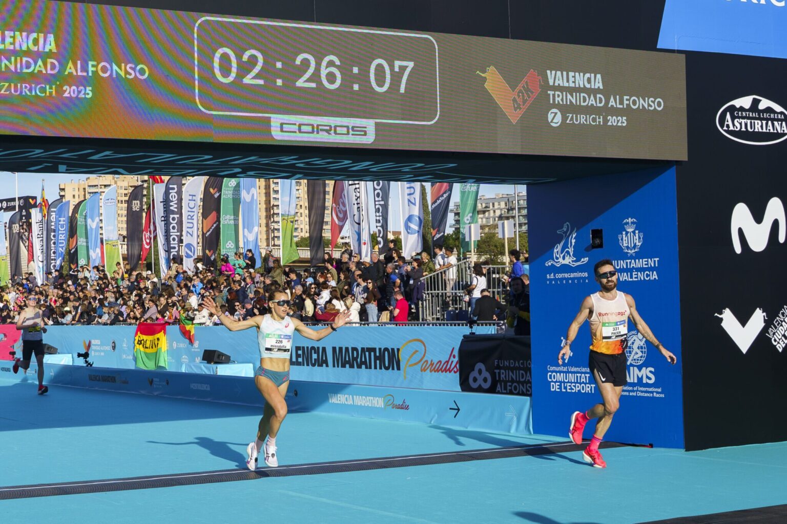 Is the valencia marathon outpacing boston in runner performance?