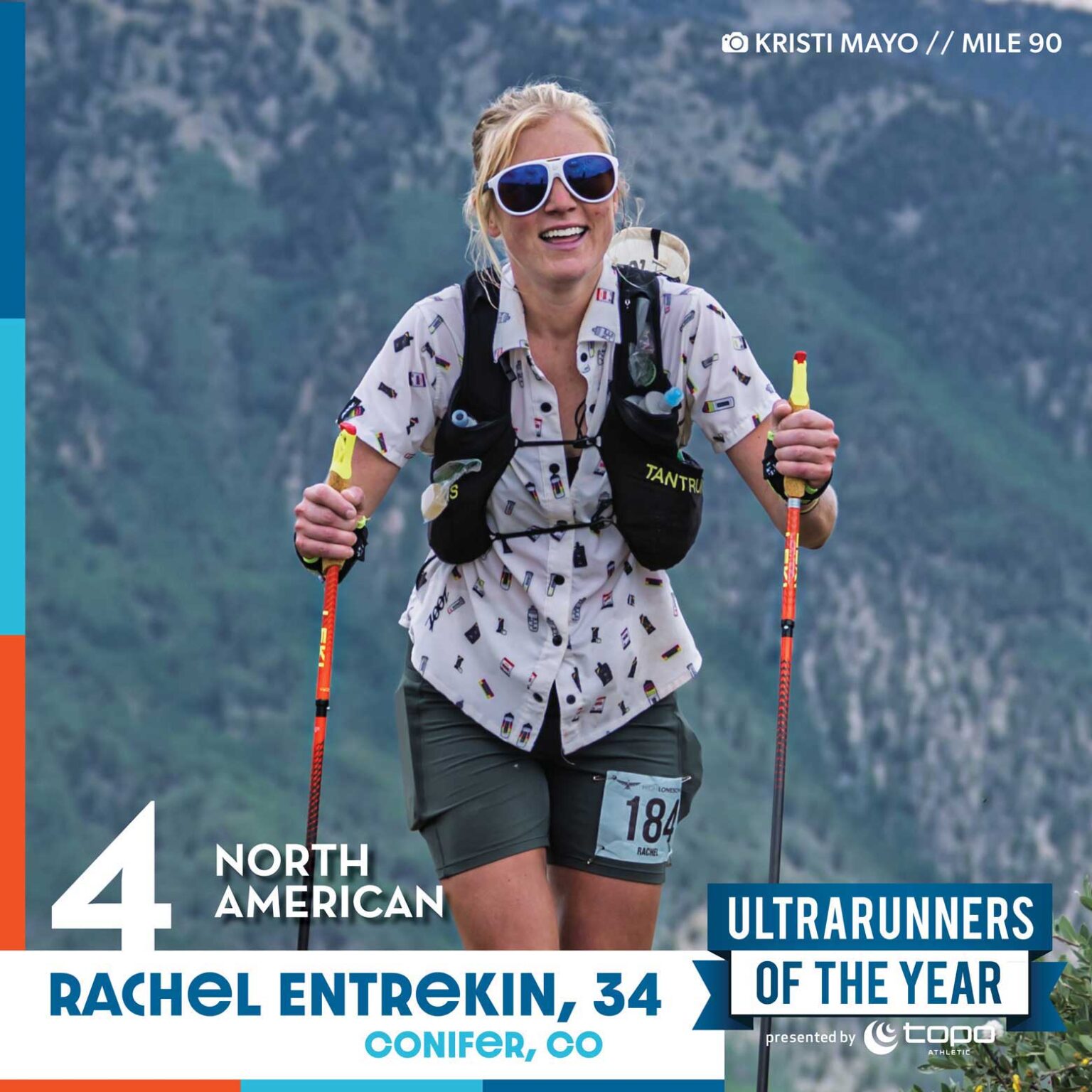 Rachel entrekin captures #4 in 2025 ultrarunner of the year